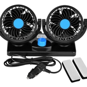 ventilador de auto doble  12 volt